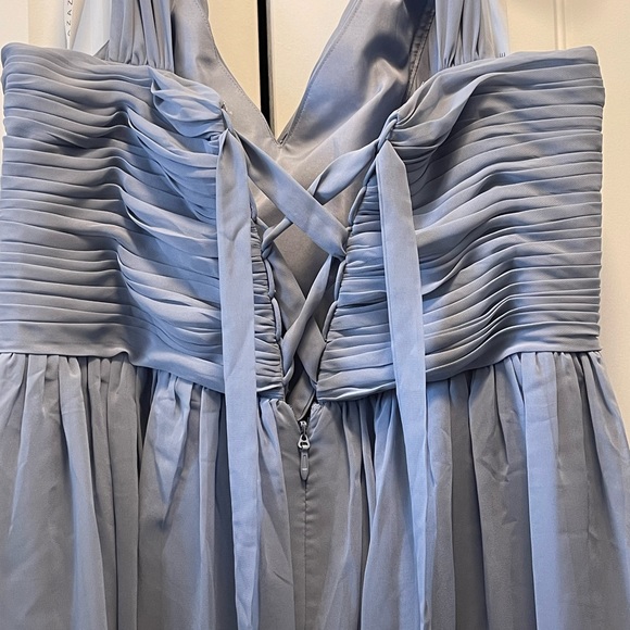 New Dusty Blue bridesmaid dress - Picture 3 of 5